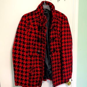 Rampage Houndstooth Coat